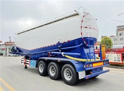 45T Bulk Cement Trailer Factory Verð Bulk Cement Tank Semi Trailer Til sölu