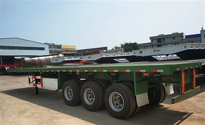 Kína Hot Sale 3 ása gáma flatbed kerru með varanlegum gæðum