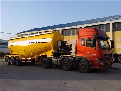 3 Axle Powder Tnker Semi Trailer til sölu