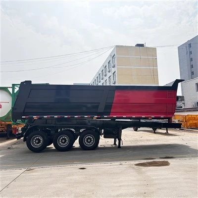 Heavy Duty U Type Tipping Tuck Trailer Til Flutninga Stones Sands Lágt verð