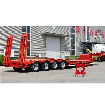 Low Loading Low Bed Semi Trailer